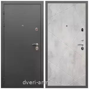Современные входные двери, Дверь входная Армада Гарант / МДФ 10 мм ФЛ-291 Бетон светлый