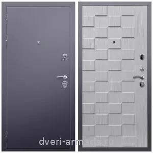Входные двери толщиной 1.2 мм, Дверь входная Армада Люкс Антик серебро / МДФ 16 мм ОЛ-39 Лиственница беж