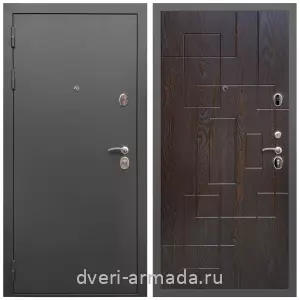 Офисные, Дверь входная Армада Гарант / МДФ 16 мм ФЛ-57 Дуб шоколад