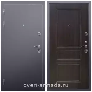 Входные двери лофт, Дверь входная железная Армада Люкс Антик серебро / МДФ 6 мм ФЛ-243 Эковенге красивая с порошковым покрытием