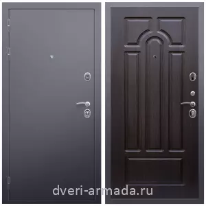 Входные двери 960х2050, Дверь входная Армада Люкс Антик серебро / МДФ 6 мм ФЛ-58 Венге от завода в частный дом уличная