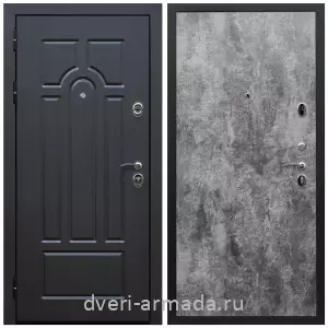 Офисные, Дверь входная Армада Эврика МДФ 10 мм ФЛ-58 / МДФ 6 мм ПЭ Цемент темный