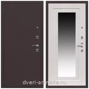 Двери оптом, Металлическая дверь входная Армада Комфорт Антик медь / МДФ 16 мм ФЛЗ-120 Дуб белёный