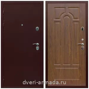 Антивандальные для квартир, Дверь входная Армада Люкс Антик медь / МДФ 16 мм ФЛ-58 Морёная береза
