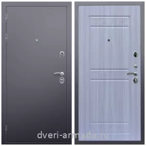 Входные двери лофт, Дверь входная Армада Люкс Антик серебро / МДФ 10 мм ФЛ-242 Сандал белый