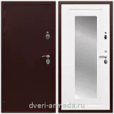 Дверь входная Армада Люкс Антик медь / МДФ 16 мм ФЛЗ-120 Ясень белый для частного дома от изготовителя